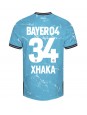 Bayer Leverkusen Granit Xhaka #34 Ausweichtrikot 2023-24 Kurzarm